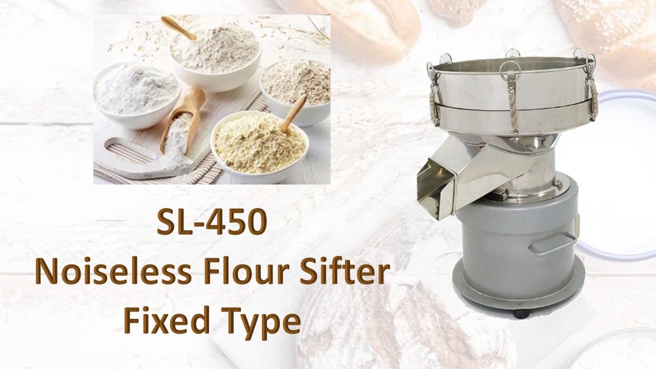 Noiseless Flour Sifting Machine Fixed type is for sifting materials.