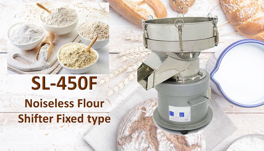 Noiseless Flour Sifting Machine Fixed type is for shifting materials.