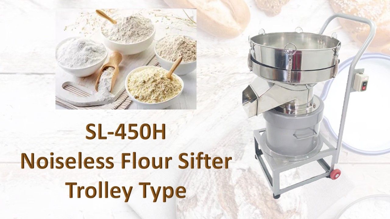 Noiseless Flour Sifting Machine Fixed type is for sifting materials.