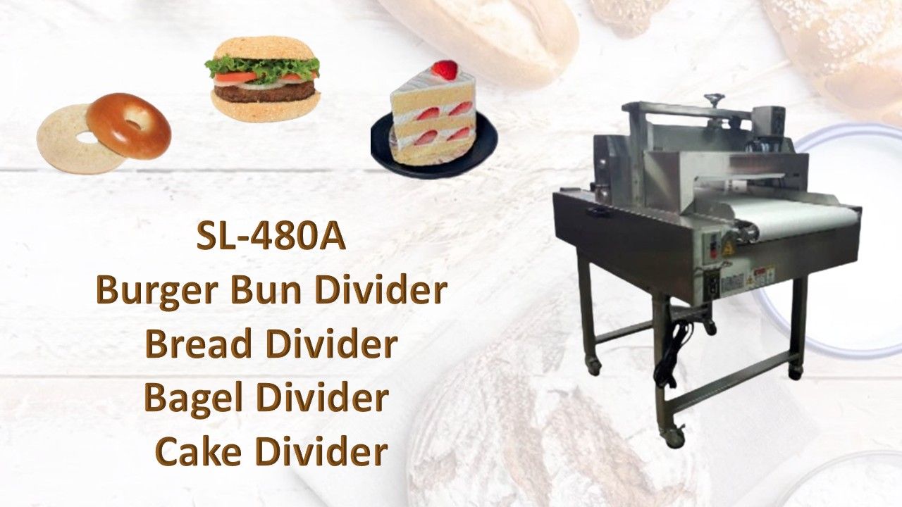 Efficient electric bread divider designed for consistent, multi-layer cutting with high precision and smooth operation.