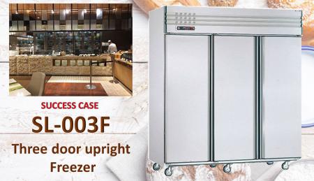 Three Door Upright Freezer