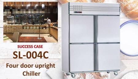 Refrigerador vertical de cuatro puertas - Refrigerador vertical de cuatro puertas