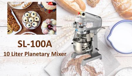 10 Liter Planetary Mixer - Planetary mixer is for mixing ingredients like flour, egg, vanilla, sugar.