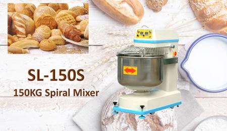 Spiral Mixer - Gently mix bread dough, allowing it to develop the proper gluten structure.