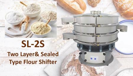 Multi-Layer & Sealed Type Flour Sifting Machine