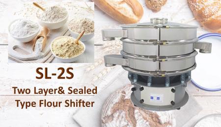 Multi-Layer & Sealed Type Flour Sifting Machine - Multi-Layer & Sealed Type Flour Sifting Machine is for shifting materials.