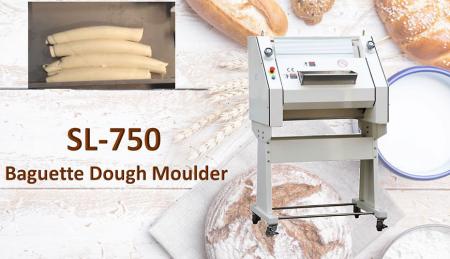 Machine à mouler la pâte à baguette - La machine à mouler la pâte à baguette est utilisée pour rouler la pâte de manière plus serrée et de meilleure qualité.