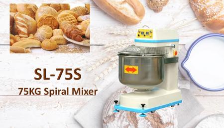 Spiral Mixer - Gently mix bread dough, allowing it to develop the proper gluten structure.