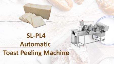 Automatic Toast Peeling Machine - Automatic toast peeling machine is designed for cutting toast skin.