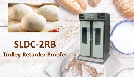 Câmara de fermentação com carrinho retardador - O Proofer é uma máquina para criar pães fermentados com levedura de alta qualidade.