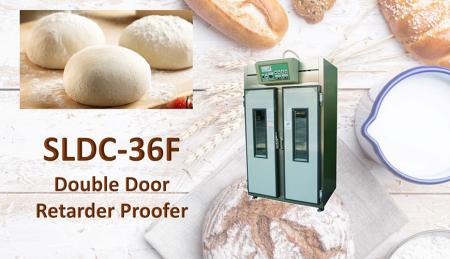 Retardador de fermentación de doble puerta - El Proofer es una máquina para crear panes de levadura y una buena fermentación.
