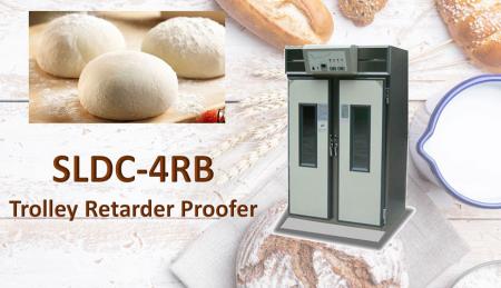 Câmara de fermentação com carrinho retardador - O Proofer é uma máquina para criar pães fermentados com levedura de alta qualidade.