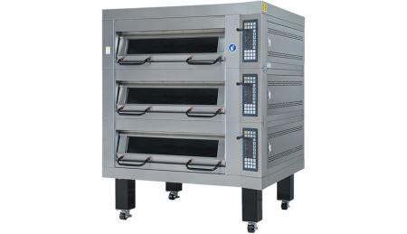 Газовая печь серии Three Tray - Используется для выпечки, хлеба, печенья и тортов с автоматическим контролем температуры.