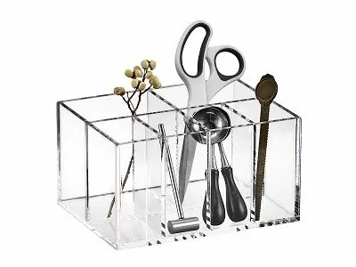 Acrylic clear display box for office supplies