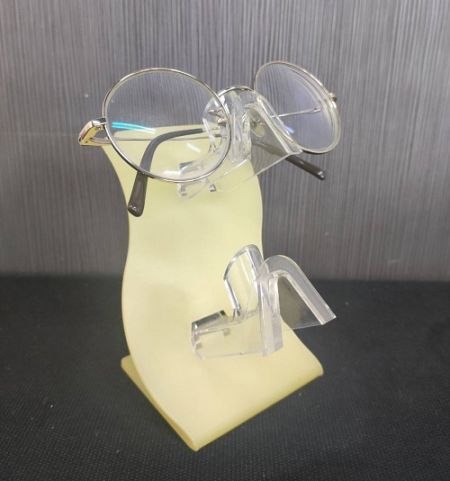 Acrylic eyewear display-yellow