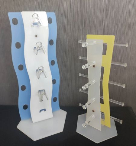 Acrylic custom-made eyewear display stand