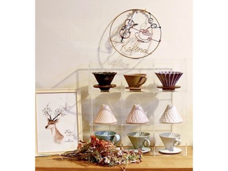 Acrylic Multifunctional Display Box - Acrylic mug display shelf coffee cup holder