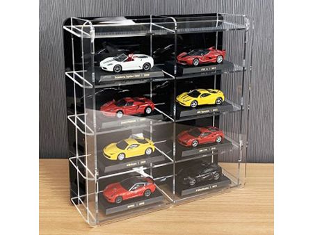 Acryl modelauto-displaykast, stofdichte modelauto-vitrine