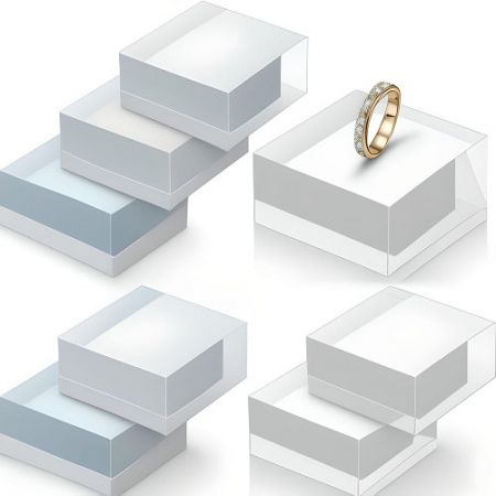 حامل عرض مكعب أكريليك