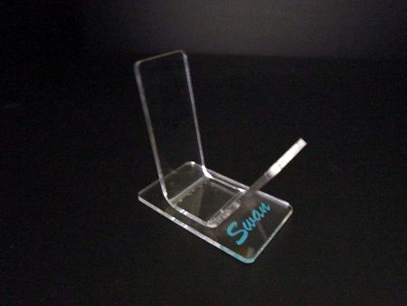 حامل عرض الأحذية من الأكريليك