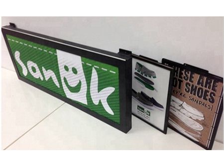 客製化壓克力槽板牆用看板