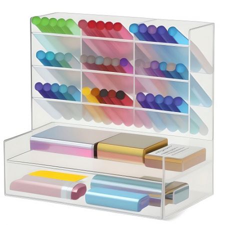 Acrylic stationery storage display