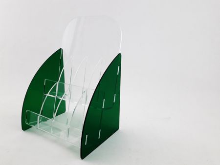 Customized acrylic upright storage box