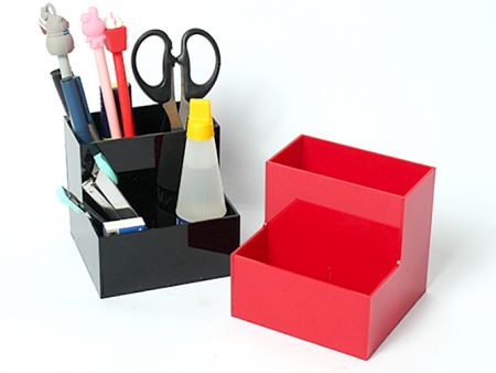 Customized multi-color acrylic storage box