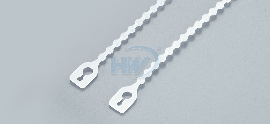 ビーズ付きケーブルタイ