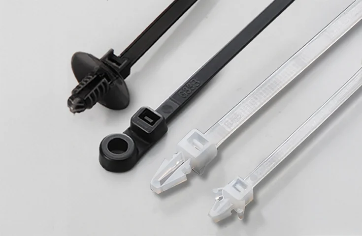 Cable tie mountable