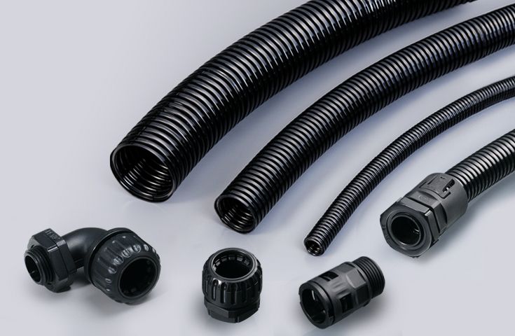 Flexible Rohre und Armaturen/Adapter, Nylon-Schläuche und Adapter