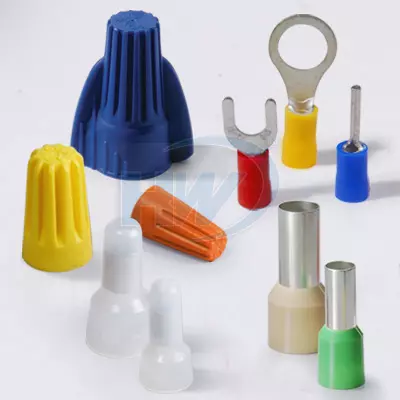 Conectores de cable, conectores de crimpado de extremo cerrado, terminales de extremo de cable, terminales