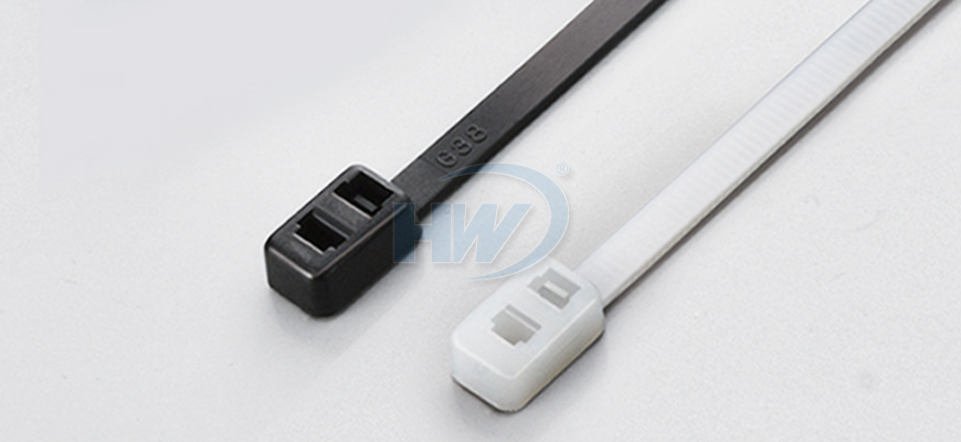 Doppelte Kopf-Kabelbinder