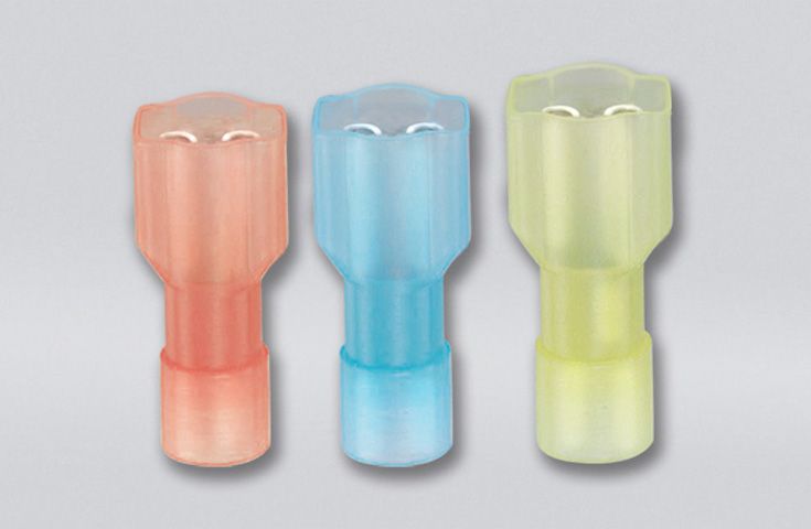 Nylon-Fully Insulated Female Disconnectors (Easy-Entry)
