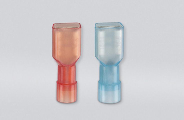 Déconnecteurs femelles isolés en nylon entièrement (carrés) (entrée facile)