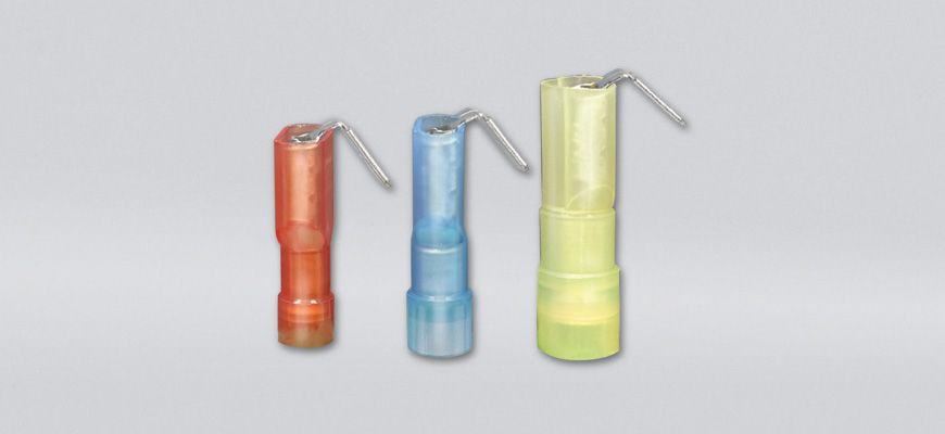 尼龍全絕緣平揷式公、母端連接器(易進式)