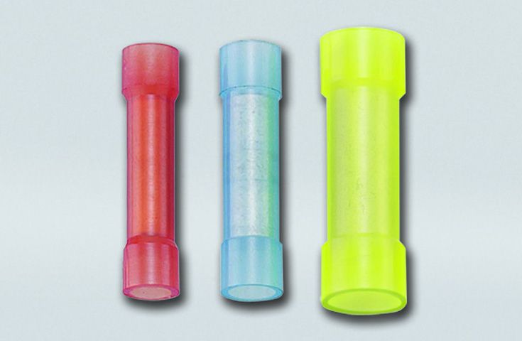 Connettori a manicotto isolati in nylon (tubolari in rame)