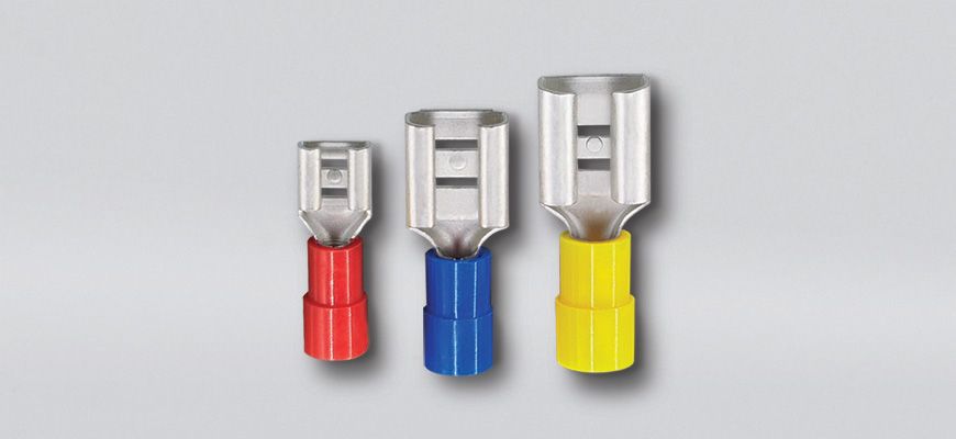 尼龙绝缘平插式母端连接器(易进式)