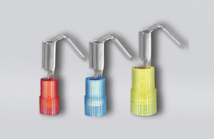 Déconnecteurs piggyback isolés en nylon (Double sertissage)