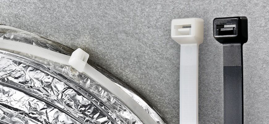 Стандартные стяжки для кабелей - общие