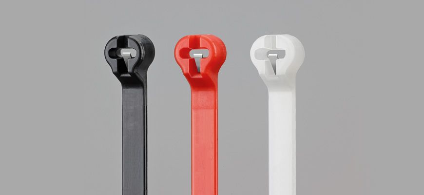 Стальные стяжки для кабелей с зазубринами