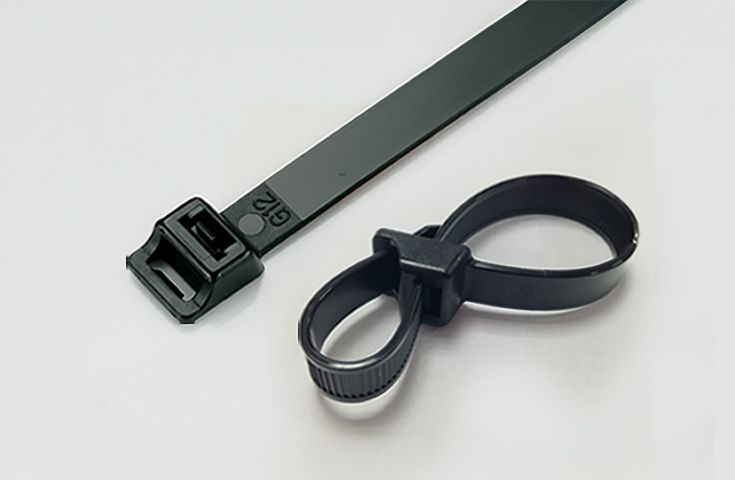 Кабельные стяжки с укладкой