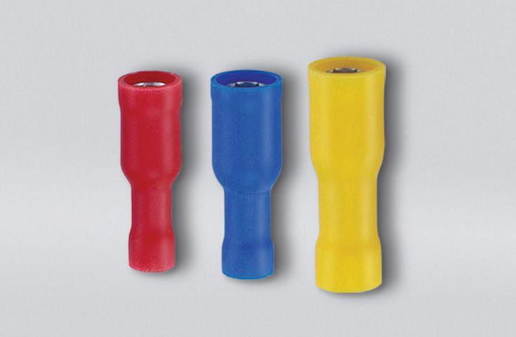 Vinyl-Fully Insulated Receptacle Disconnectors (Double Crimp)