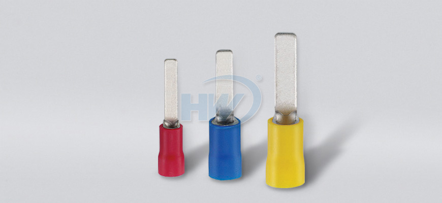 Vinyl-Insulated Blade Terminals ,Wire Range 16-14AWG - Vinyl Insulated ...