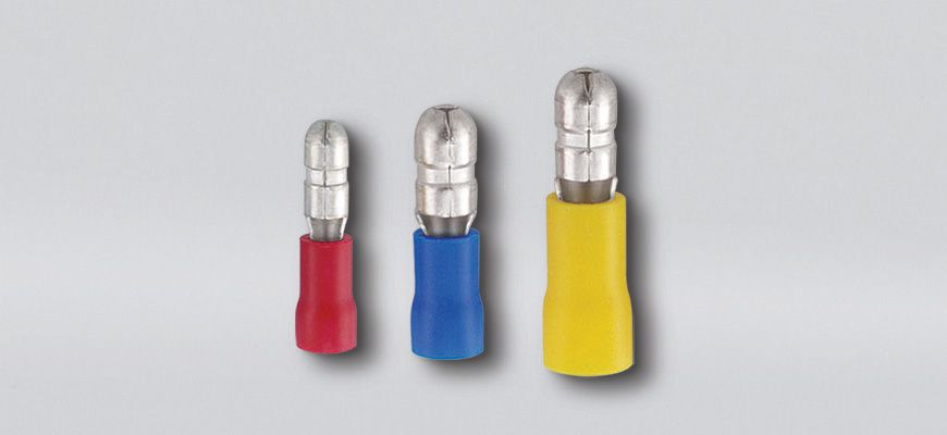 PVC絕緣子彈型公端連接器(易進式銅管)