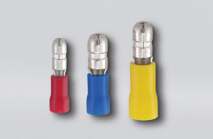 Desconectores de Bala Isolados em Vinil (Dupla Crimpagem)