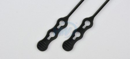 316x4.4 mm (12.4x0.17 inch), Cable Ties, PA66, Beaded, Releasable, Higher Tensile Strength