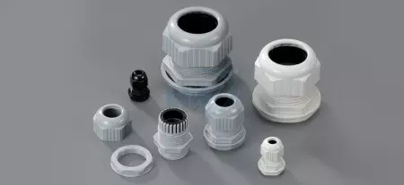 Cable Glands,PG Thread,Polyamide,Cord Range 3.0~6.5mm2, Mounting Hole Dia. ø13.0 mm - Cable Glands_PG