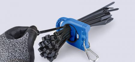 Suporte para Braçadeiras de Cabo, Organizador de Braçadeiras de Zip - Suporte para Fitas de Cabos