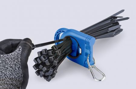 Support de lien en plastique, Organisateur de lien zip